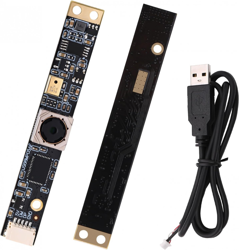 8MP Autofókusz USB Kamera Mikrofonnal, UVC Plug & Play, Raspberry Pi Kompatibilis Újracsomagolt termék